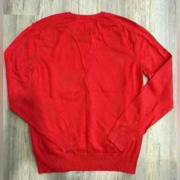American Eagle Men’s Athletic Fit Sweater Coral Size M - Picture 2 of 7